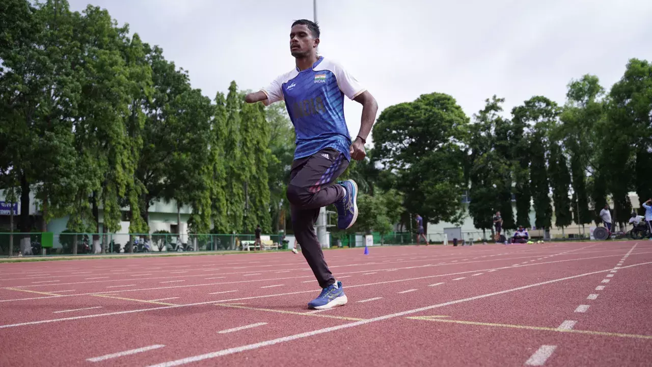 राष्ट्रमंडल खेल 2026: T47 स्पर्धा में भारत ने जीते पहले दो स्थान, दिलीप को मिला गोल्ड राष्ट्रमंडल खेल 2026: T47 स्पर्धा में भारत ने जीते पहले दो स्थान, दिलीप को मिला गोल्ड