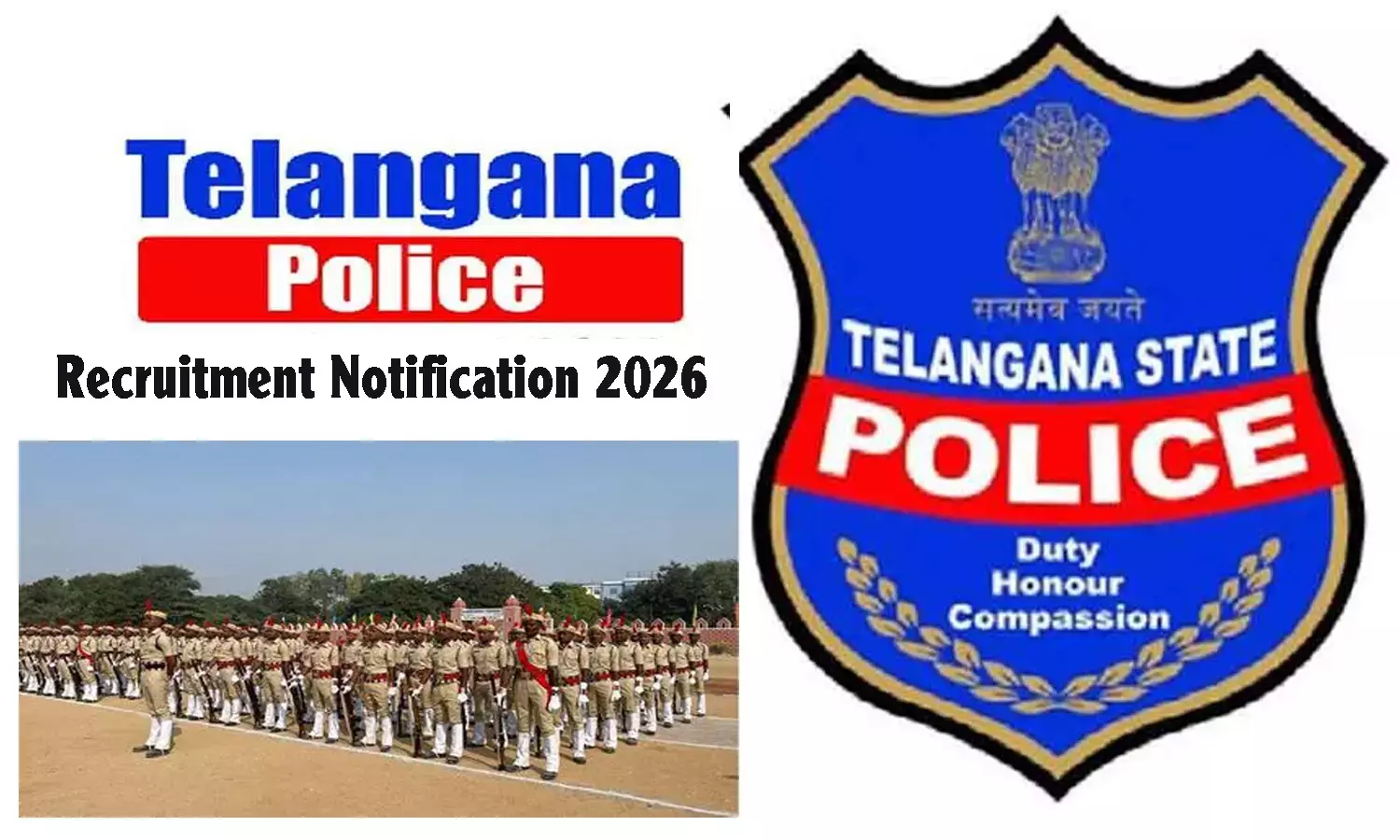 तेलंगाना पुलिस अधिसूचना 2026: 7437 कांस्टेबल और एसआई रिक्तियों के लिए भर्ती तेलंगाना पुलिस अधिसूचना 2026: 7437 कांस्टेबल और एसआई रिक्तियों के लिए भर्ती