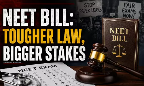 NEET बिल: पेपर लीक और परीक्षा धांधली पर सरकार का बड़ा वार NEET बिल: पेपर लीक और परीक्षा धांधली पर सरकार का बड़ा वार