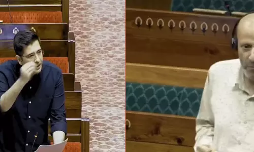 पैलेट गन का इस्तेमाल कांग्रेस ने शुरू की थी, राहुल गांधी पर चढ़ पड़े राघव चढ्ढा और इंजीनियर राशिद, कर्नाटक पेपर लीक को लेकर भी घेरा