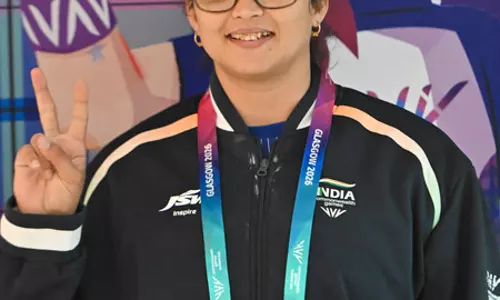कॉमनवेल्थ गेम्स: चार साल के बेटे की मां और पीएचडी स्कॉलर सीमा कालीरमन ने दिलाया ब्रॉन्ज मेडल कॉमनवेल्थ गेम्स: चार साल के बेटे की मां और पीएचडी स्कॉलर सीमा कालीरमन ने दिलाया ब्रॉन्ज मेडल