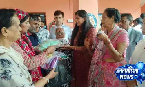 Dharamsala बादल फटने के पीड़ितों को रेड क्रॉस की राहत