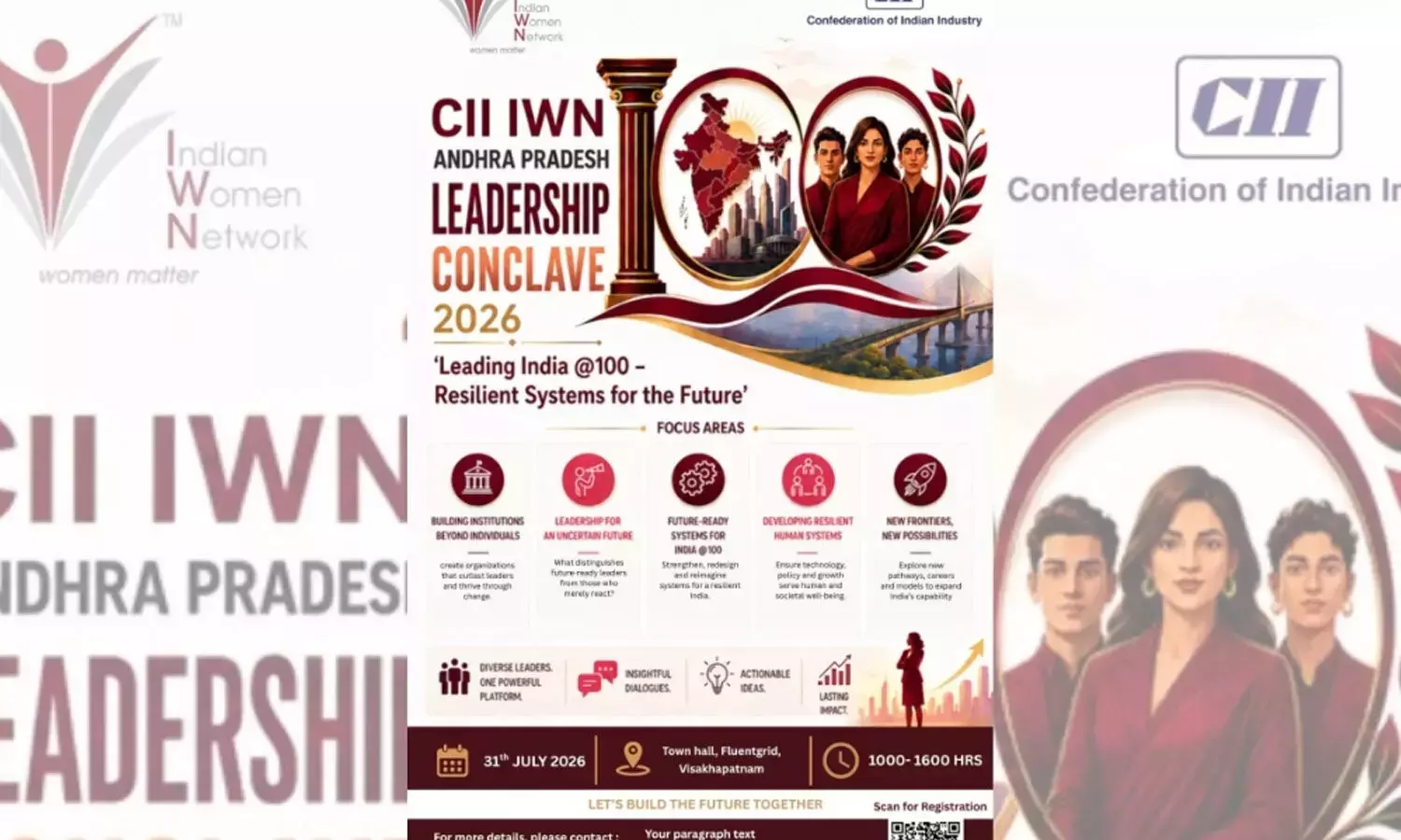 Andhra: CII IWN आंध्र प्रदेश लीडरशिप कॉन्क्लेव 2026 आज Andhra: CII IWN आंध्र प्रदेश लीडरशिप कॉन्क्लेव 2026 आज