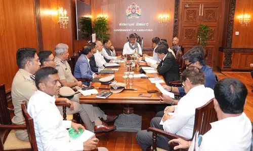 CWMA के आदेशों के बीच कर्नाटक के CM डीके शिवकुमार ने कावेरी जल स्थिति पर बैठक की अध्यक्षता की CWMA के आदेशों के बीच कर्नाटक के CM डीके शिवकुमार ने कावेरी जल स्थिति पर बैठक की अध्यक्षता की