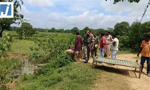 दंपती की धारदार हथियार से हत्या, तालाब के पास नाले में मिले शव दंपती की धारदार हथियार से हत्या, तालाब के पास नाले में मिले शव