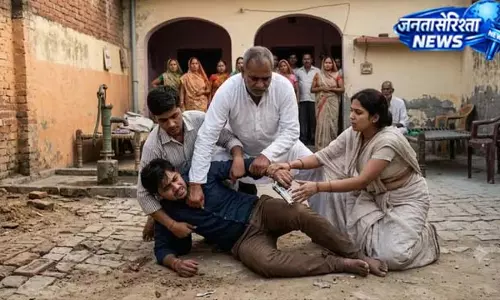 बलिया गोलीकांड: पत्नी पर फायरिंग करने पहुंचे पति को पिता-पुत्री ने दबोचा, पिस्टल बरामद