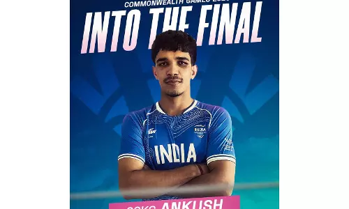 CWG 2026 में अंकुश पंघाल फाइनल में पहुंचे, भारत का एक और बॉक्सिंग मेडल पक्का CWG 2026 में अंकुश पंघाल फाइनल में पहुंचे, भारत का एक और बॉक्सिंग मेडल पक्का