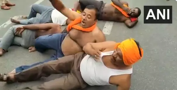कर्नाटक में किसानों का उग्र प्रदर्शन, कावेरी जल विवाद कर्नाटक में किसानों का उग्र प्रदर्शन, कावेरी जल विवाद