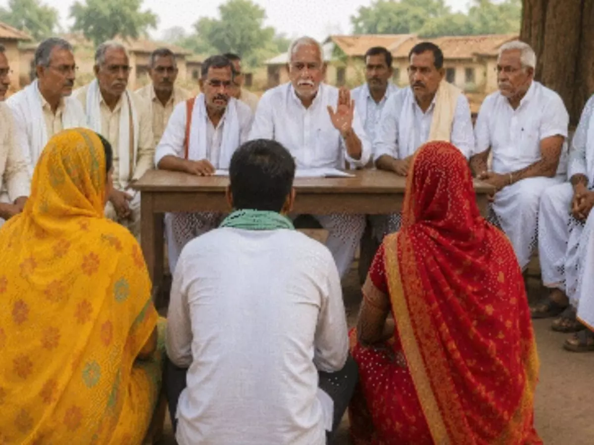 दो पत्नियों का विवाद: पंचायत समझौता टूटा दो पत्नियों का विवाद: पंचायत समझौता टूटा