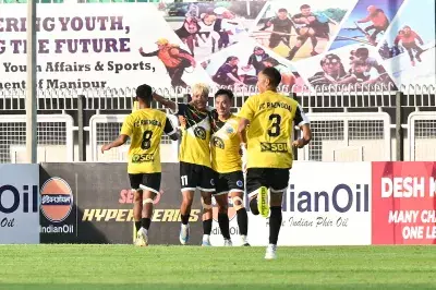 डूरंड कप में FC Raengdai का धमाकेदार डेब्यू, इंडियन नेवी को हराकर किया बड़ा उलटफेर डूरंड कप में FC Raengdai का धमाकेदार डेब्यू, इंडियन नेवी को हराकर किया बड़ा उलटफेर