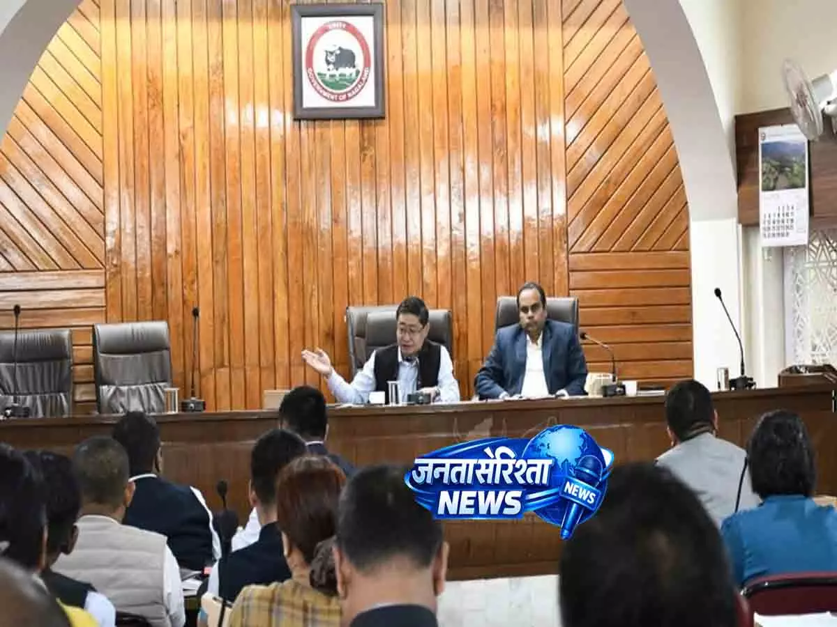 Nagaland के मुख्य सचिव ने विभागों को प्लास्टिक-मुक्त पहल लागू करने का निर्देश दिया Nagaland के मुख्य सचिव ने विभागों को प्लास्टिक-मुक्त पहल लागू करने का निर्देश दिया