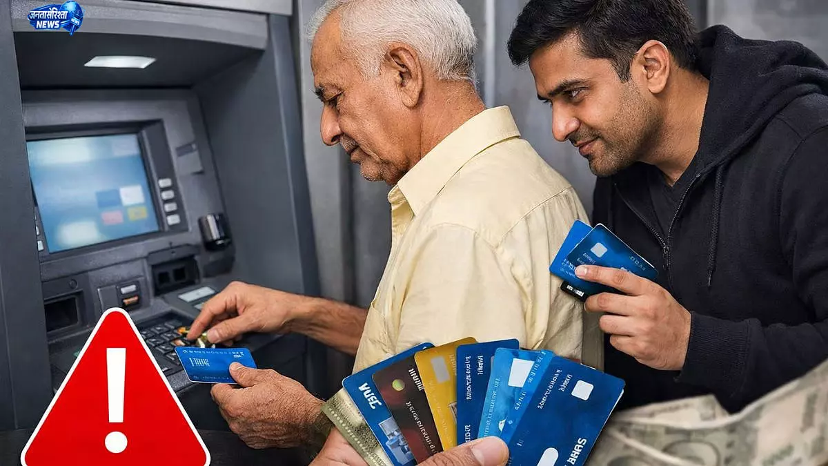 ATM कार्ड बदलकर रिटायर्ड शिक्षक से 1.33 लाख की ठगी, पुलिस ने शुरू की जांच ATM कार्ड बदलकर रिटायर्ड शिक्षक से 1.33 लाख की ठगी, पुलिस ने शुरू की जांच