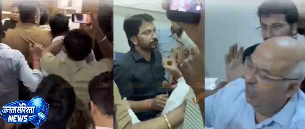 Chennai सोवकारपेट में GST जांच के दौरान हंगामा Chennai सोवकारपेट में GST जांच के दौरान हंगामा