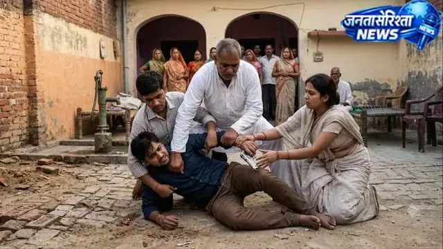 बलिया गोलीकांड: पत्नी पर फायरिंग करने पहुंचे पति को पिता-पुत्री ने दबोचा, पिस्टल बरामद बलिया गोलीकांड: पत्नी पर फायरिंग करने पहुंचे पति को पिता-पुत्री ने दबोचा, पिस्टल बरामद