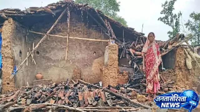 बारिश बनी आफत, सैकड़ों लोग प्रभावित