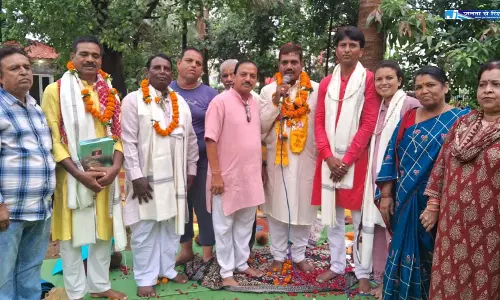 तस्मे श्री गुरूवे नम: की जयकारा से गूंजा अनुपम गार्डन