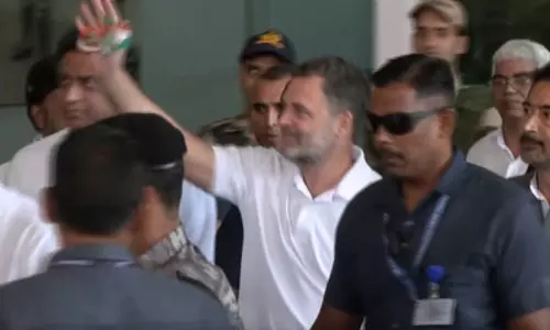 चेन्नई दौरे पर राहुल गांधी, मामल्लपुरम शिविर में कांग्रेस जिला प्रमुखों को करेंगे संबोधित चेन्नई दौरे पर राहुल गांधी, मामल्लपुरम शिविर में कांग्रेस जिला प्रमुखों को करेंगे संबोधित
