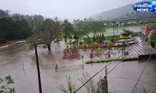 कोडगु में बारिश का कहर, भागमंडल संगम में बढ़ा जलस्तर कोडगु में बारिश का कहर, भागमंडल संगम में बढ़ा जलस्तर