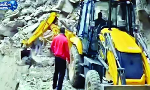 भू-स्खलन संभावित स्थानों पर तैनात है पीडब्ल्यूडी की मशीनरी