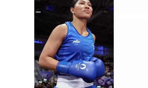CWG 2026: गोल्ड मेडल के लिए 10 भारतीय बॉक्सर मुकाबले में उतरेंगे, लवलीना बोरगोहेन करेंगी अगुवाई CWG 2026: गोल्ड मेडल के लिए 10 भारतीय बॉक्सर मुकाबले में उतरेंगे, लवलीना बोरगोहेन करेंगी अगुवाई