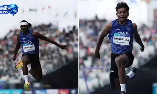 ट्रिपल जंप में भारत का धमाका, चित्रवेल को सिल्वर और सेल्वा को ब्रॉन्ज़ ट्रिपल जंप में भारत का धमाका, चित्रवेल को सिल्वर और सेल्वा को ब्रॉन्ज़