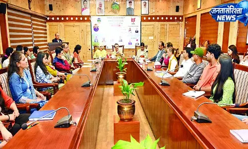 एचपीयू में योग से स्वास्थ्य, सुख और सामंजस्य पर राष्ट्रीय व्याख्यान