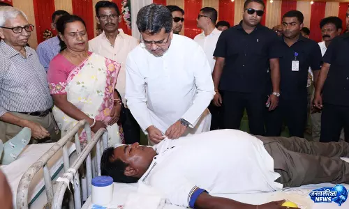 रक्तदान मानवता की सबसे बड़ी सेवा है: त्रिपुरा के CM माणिक साहा रक्तदान मानवता की सबसे बड़ी सेवा है: त्रिपुरा के CM माणिक साहा