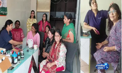 महिला स्वास्थ्य जागरूकता की ओर महिला कांग्रेस का सराहनीय कदम महिला स्वास्थ्य जागरूकता की ओर महिला कांग्रेस का सराहनीय कदम