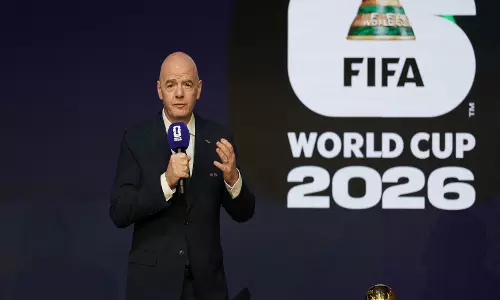 UEFA ने वर्ल्ड कप में हिस्सेदारी बेचने की FIFA की योजना वापस लेने का किया स्वागत UEFA ने वर्ल्ड कप में हिस्सेदारी बेचने की FIFA की योजना वापस लेने का किया स्वागत