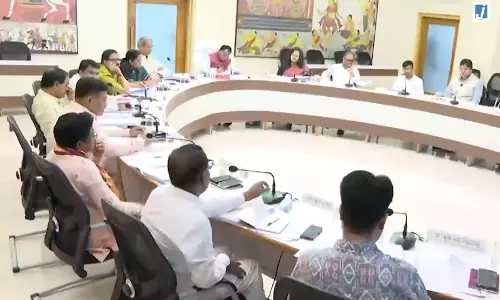 ओडिशा CM मोहन चरण माझी ने की कैबिनेट बैठक, लोक सेवा भवन में कई मुद्दों पर हुई चर्चा