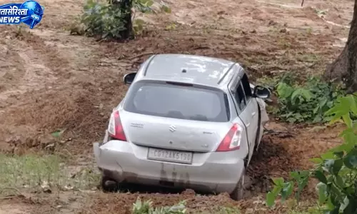 तेज रफ्तार कार ने छीनी पिता-बेटे की जिंदगी, स्कूटी सवार परिवार हादसे का शिकार