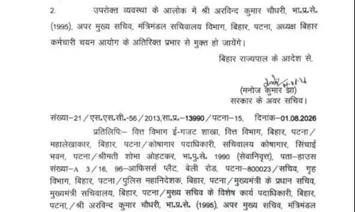 शोभा ओहटकर बनीं बिहार कर्मचारी चयन आयोग की नई अध्यक्ष शोभा ओहटकर बनीं बिहार कर्मचारी चयन आयोग की नई अध्यक्ष
