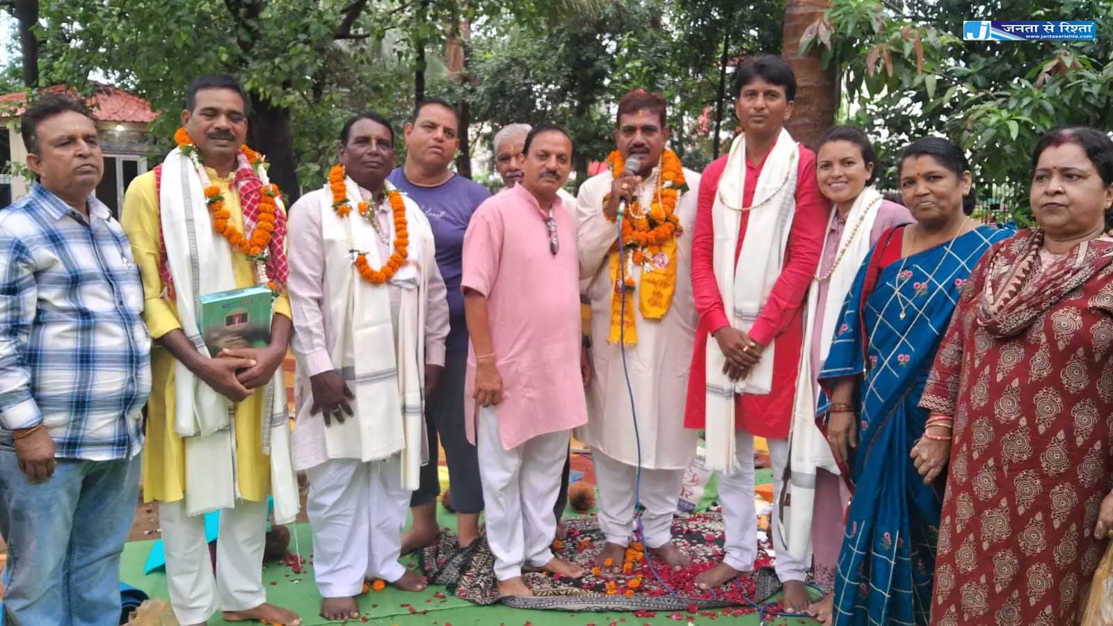 तस्मे श्री गुरूवे नम: की जयकारा से गूंजा अनुपम गार्डन तस्मे श्री गुरूवे नम: की जयकारा से गूंजा अनुपम गार्डन