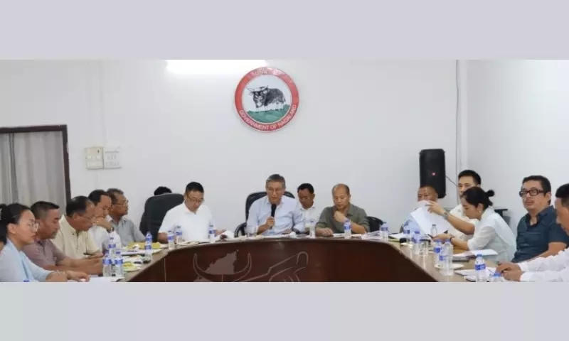 Nagaland: दीमापुर दौरे के दौरान स्थानीय और आदिवासी कानूनों की हुई समीक्षा Nagaland: दीमापुर दौरे के दौरान स्थानीय और आदिवासी कानूनों की हुई समीक्षा