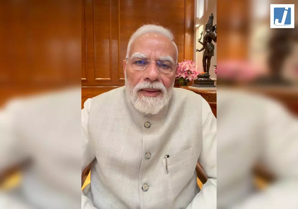 पाकिस्तानी यूजर्स पीएम मोदी का डीपफेक वीडियो कर रहे सर्कुलेट, प्रदर्शन को फिर से भड़काना है मकसद पाकिस्तानी यूजर्स पीएम मोदी का डीपफेक वीडियो कर रहे सर्कुलेट, प्रदर्शन को फिर से भड़काना है मकसद