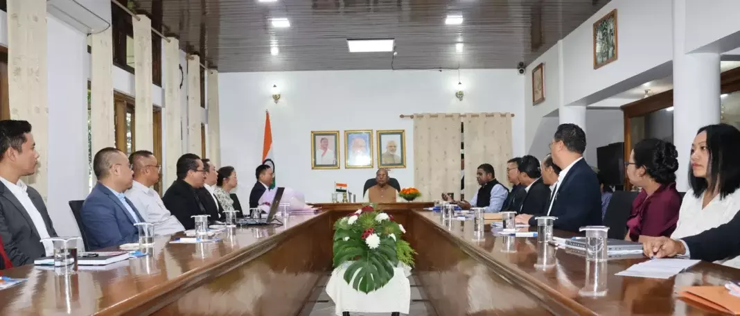 राज्यपाल ने योजना और परिवर्तन विभाग की समीक्षा की राज्यपाल ने योजना और परिवर्तन विभाग की समीक्षा की