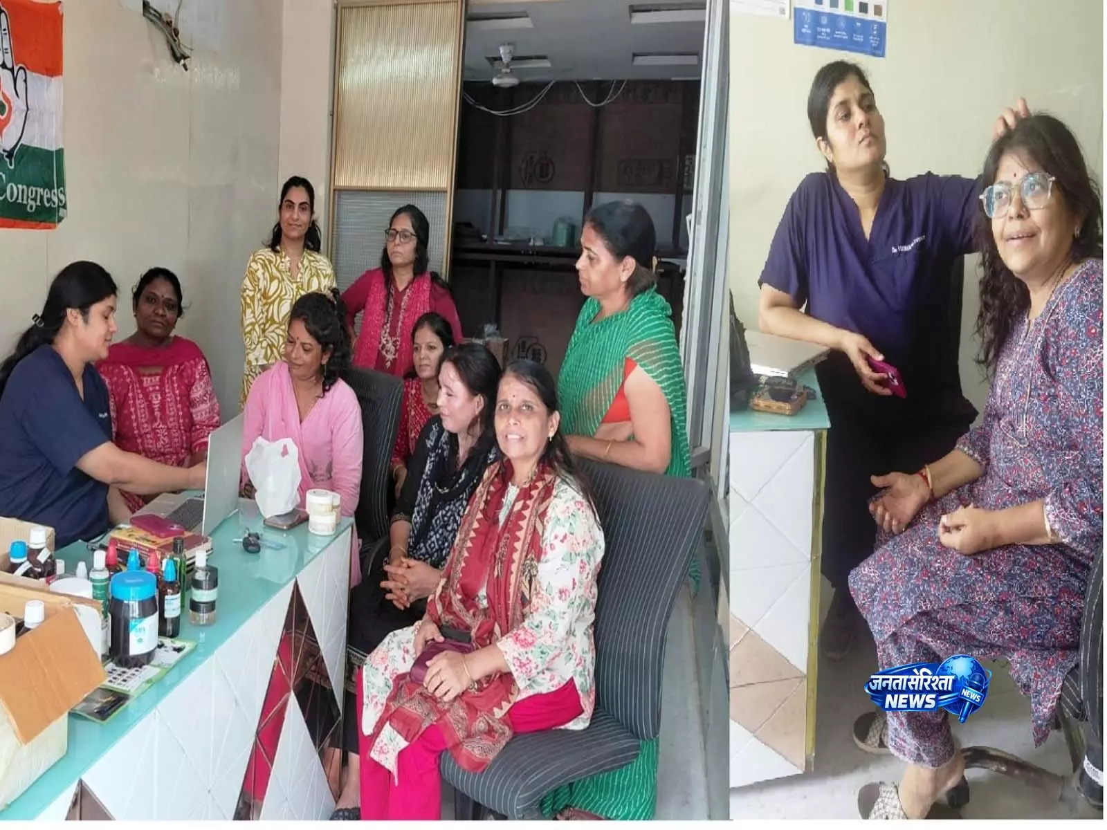 महिला स्वास्थ्य जागरूकता की ओर महिला कांग्रेस का सराहनीय कदम महिला स्वास्थ्य जागरूकता की ओर महिला कांग्रेस का सराहनीय कदम