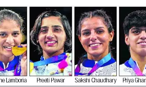 Hisar भिवानी की चार बेटियों ने जीता गोल्ड Hisar भिवानी की चार बेटियों ने जीता गोल्ड