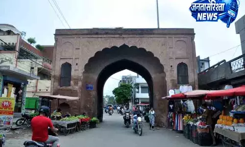 Panipat का सालारगंज गेट अतिक्रमण की चपेट में Panipat का सालारगंज गेट अतिक्रमण की चपेट में