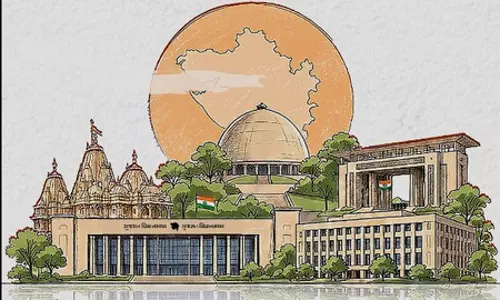 गांधीनगर स्थापना दिवस के अवसर पर मुख्यमंत्री भूपेंद्र पटेल और उपमुख्यमंत्री हर्ष संघवी ने दी बधाई गांधीनगर स्थापना दिवस के अवसर पर मुख्यमंत्री भूपेंद्र पटेल और उपमुख्यमंत्री हर्ष संघवी ने दी बधाई