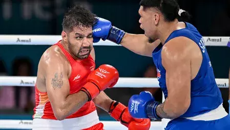 CWG 2026: मुक्केबाज नरेंद्र ने शानदार प्रदर्शन कर जीता सिल्वर मेडल