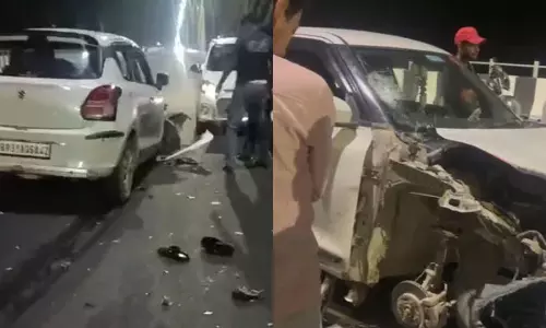 कच्ची दरगाह-बिदुपुर सिक्स लेन पुल पर हादसा, बाइक और कार की टक्कर में तीन युवक घायल कच्ची दरगाह-बिदुपुर सिक्स लेन पुल पर हादसा, बाइक और कार की टक्कर में तीन युवक घायल