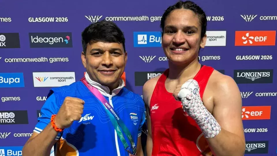 CWG: अरुंधति ने इंग्लैंड की चैंटेल को हरा 70kg में जीता गोल्ड CWG: अरुंधति ने इंग्लैंड की चैंटेल को हरा 70kg में जीता गोल्ड
