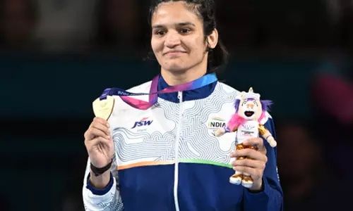 सीडब्ल्यूजी 2026: एक दिन में 16 मेडल जीतकर भारत ने लगाई मेडल टैली में लंबी छलांग, टॉप पर काबिज ऑस्ट्रेलिया सीडब्ल्यूजी 2026: एक दिन में 16 मेडल जीतकर भारत ने लगाई मेडल टैली में लंबी छलांग, टॉप पर काबिज ऑस्ट्रेलिया