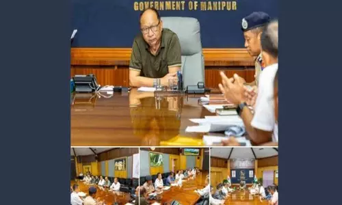 POL ट्रांसपोर्टर्स ने NH-37 पर सुरक्षा को लेकर मणिपुर सरकार के साथ MoU पर साइन किया POL ट्रांसपोर्टर्स ने NH-37 पर सुरक्षा को लेकर मणिपुर सरकार के साथ MoU पर साइन किया