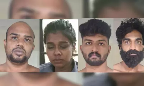 कलावूर में नशीली दवाओं के गिरोह का भंडाफोड़, प्रेमी युगल समेत चार गिरफ्तार कलावूर में नशीली दवाओं के गिरोह का भंडाफोड़, प्रेमी युगल समेत चार गिरफ्तार
