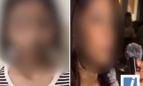 PM को गाली देने वाली लड़की ने माफी मांगी, सोशल मीडिया में दावा- ये दूसरी है... PM को गाली देने वाली लड़की ने माफी मांगी, सोशल मीडिया में दावा- ये दूसरी है...