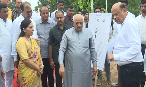 गांधीनगर ने वृक्षारोपण, जल संरक्षण और कल्याणकारी पहलों के साथ अपना 62वां स्थापना दिवस मनाया