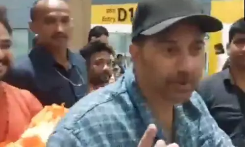 बिहार दौरे पर पहुंचे सनी देओल बोले- मुझे बिहार बहुत पसंद आया, फिर आऊंगा यहां