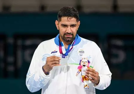 भारत के लिए ऐतिहासिक रहा सीडब्ल्यूजी 2026 का 10वां दिन, पीएम मोदी ने दी मेडल जीतने वाले खिलाड़ियों को बधाई भारत के लिए ऐतिहासिक रहा सीडब्ल्यूजी 2026 का 10वां दिन, पीएम मोदी ने दी मेडल जीतने वाले खिलाड़ियों को बधाई